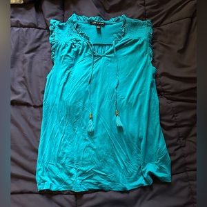 Turquoise Top